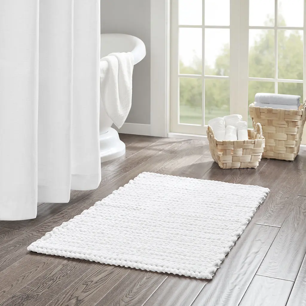 ARCH 100% Cotton Chenille Chain Stitch Rug - Soft Plush Area Rug for Living Room Bedroom Entryway, Non-Slip?No, Durable Woven Carpet, Machine Washable?No, handmade?No, Modern Boho Decor, 1 Piece, Home Furniture and Household Product Search Terms