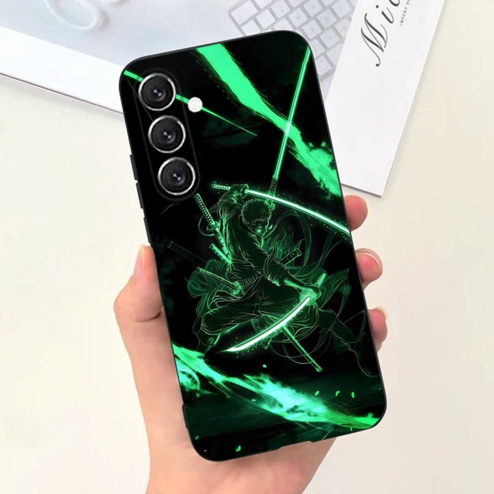 Anime Z-oro Phone Case For SamsungS26 S25,S24,S23,S22,S21Ultra,A14 A15 A16 A35,Plus,Fe,Lite,5G Black Cover