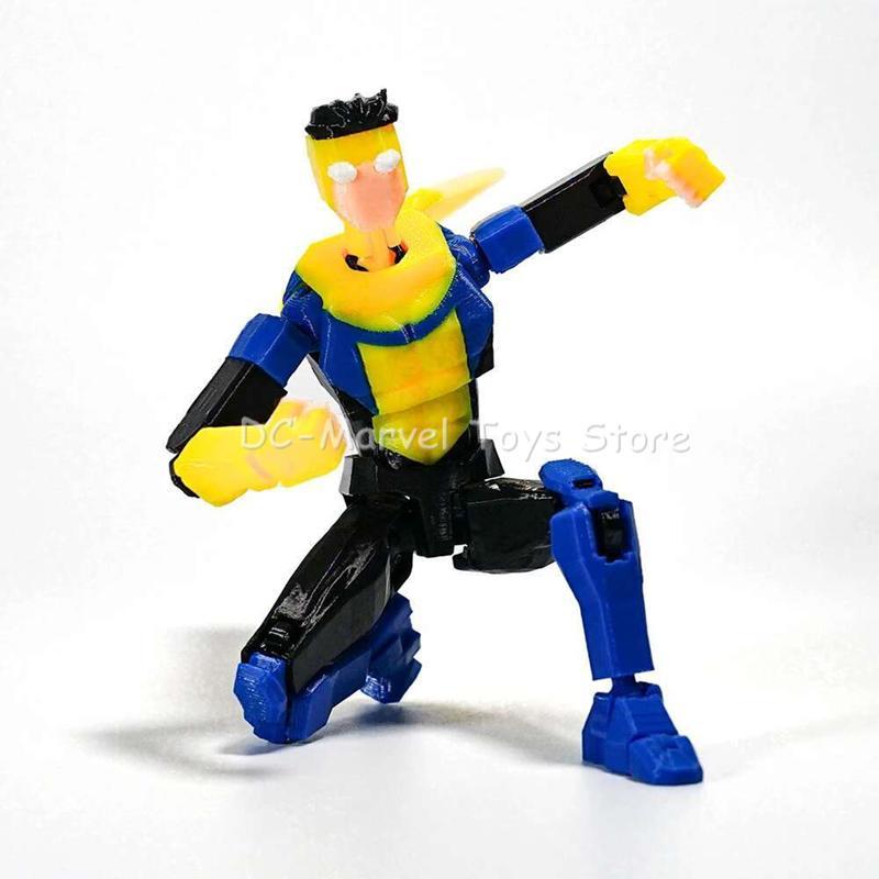 In Stock 3d Printed Invincible Boy Conquest Omni Man Conquest Thragg Dummy13 T13 Multi-Jointed Movableaction Figure Custom Toy
