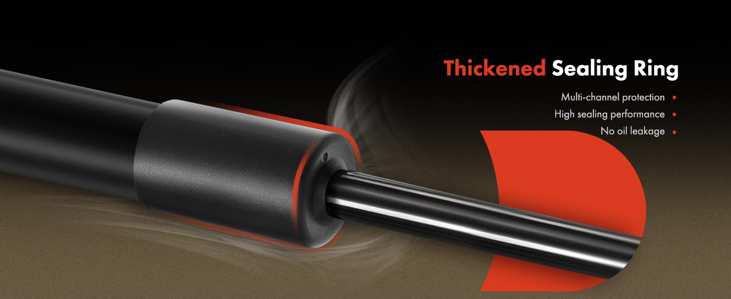 THE WELL KEPT Tailgate Assist Shock Strut Replacement for Dodge Trucks Ram 1500 Ram 2500 Ram 3500 2002-2009