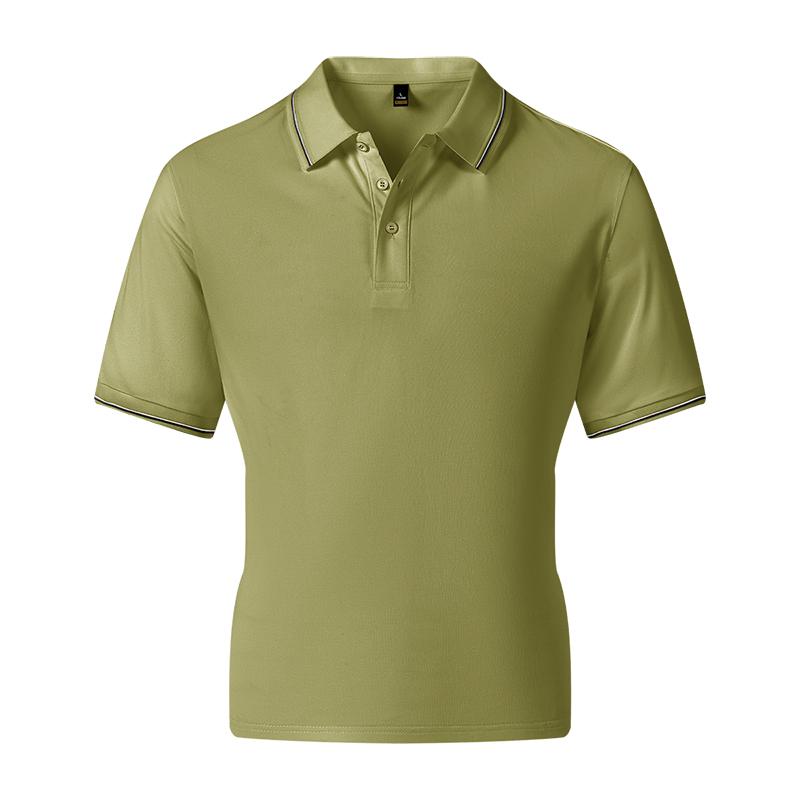 Men's Polo Shirt – Soft and breathable short-sleeved polo shirt, comfortable and casual fit, classic collared shirt, suitable for work, golf, and everyday wear.