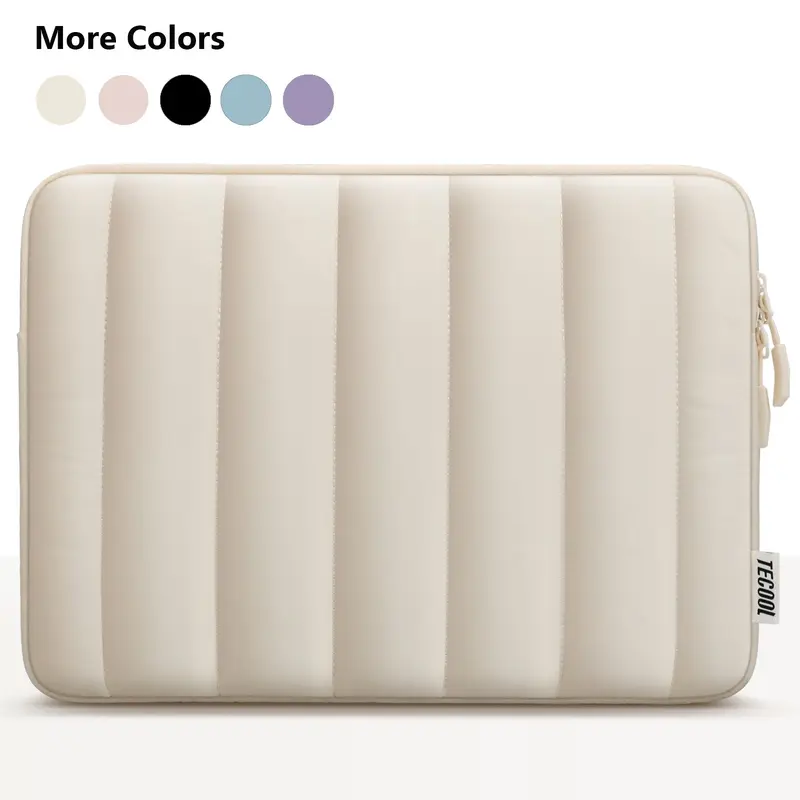13-16 Inch Puffy Laptop Sleeve Case for MacBook Neo, MacBook Air 13/15, MacBook Pro 13 14 15 16 and 13-16 Inch HP/Dell/Asus/Lenovo Laptops, Soft Protective Laptop Bag Cover, Computer Bags