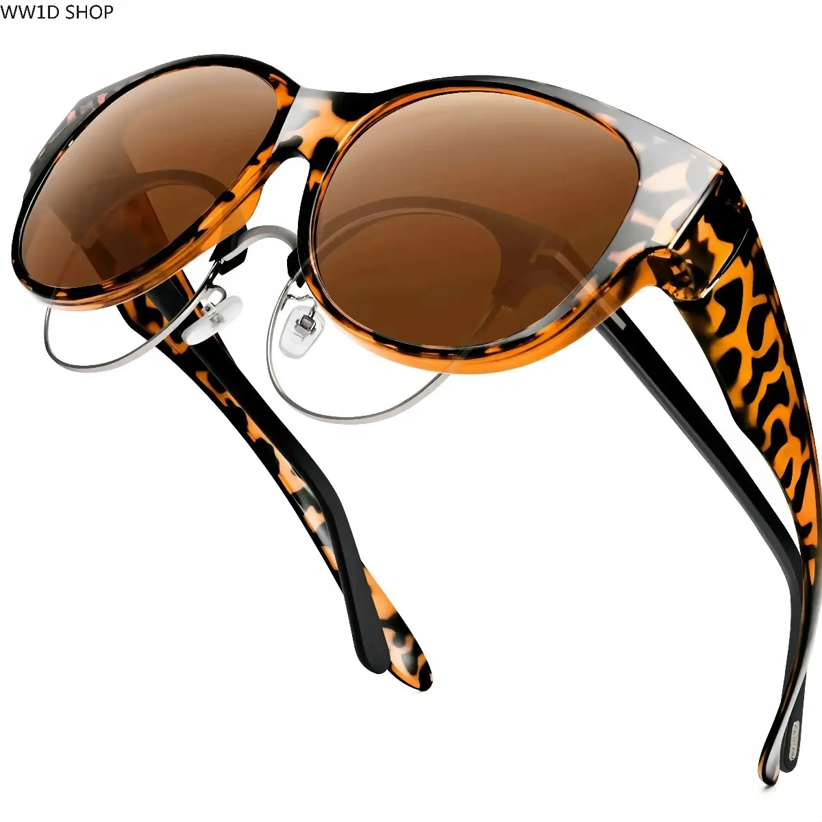 Oversized Square Eyewear for Men, Glamorous Full Rim Design with Polarized Lenses and UV400 Protection for Everyday Wear, Daily