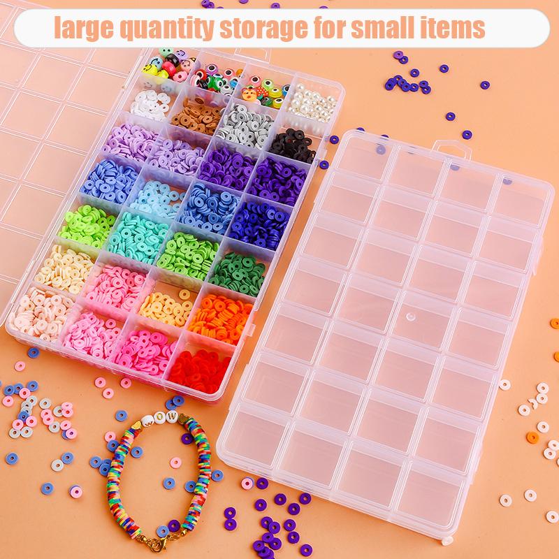 Transparent Storage Container Jewelry Box Clear Plastic Organizer Box Empty Earring Storage Organizer Display Case for Beads Transparent Storage Container Jewelry Box Clear Plastic Organizer Box Empty Earring Storage Organizer Display Case for Beads