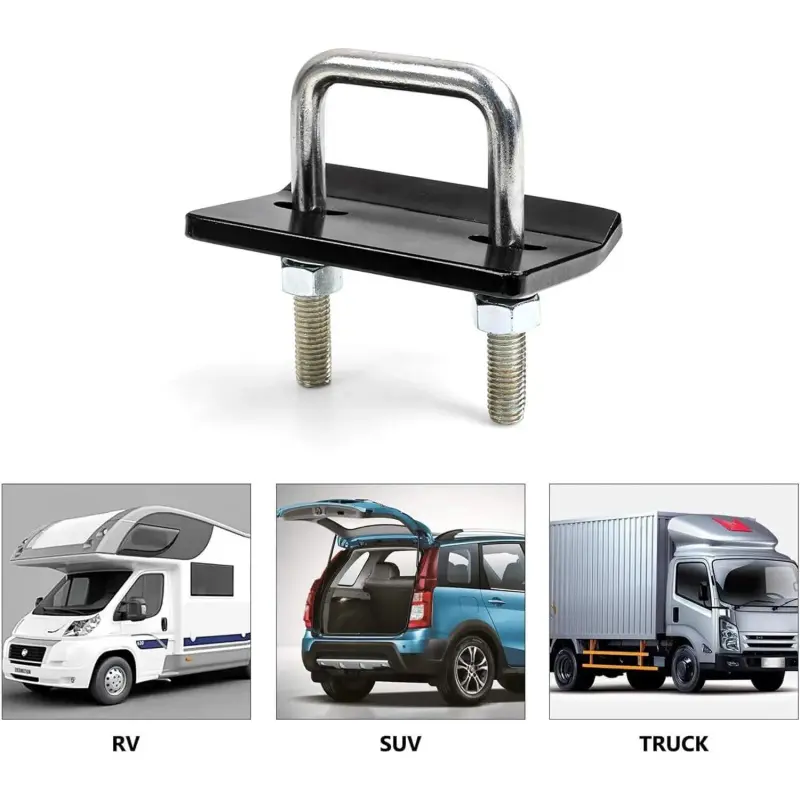 Hitch Tightener Anti Rattle for 1.25" to 2" Heavy Duty Trailer Hitches Stabilizer, Steel Hitch Accessories for Cargo Carrier, Rack, RV, SUV, Truck, Hitch Receiver, Versatile, Stability