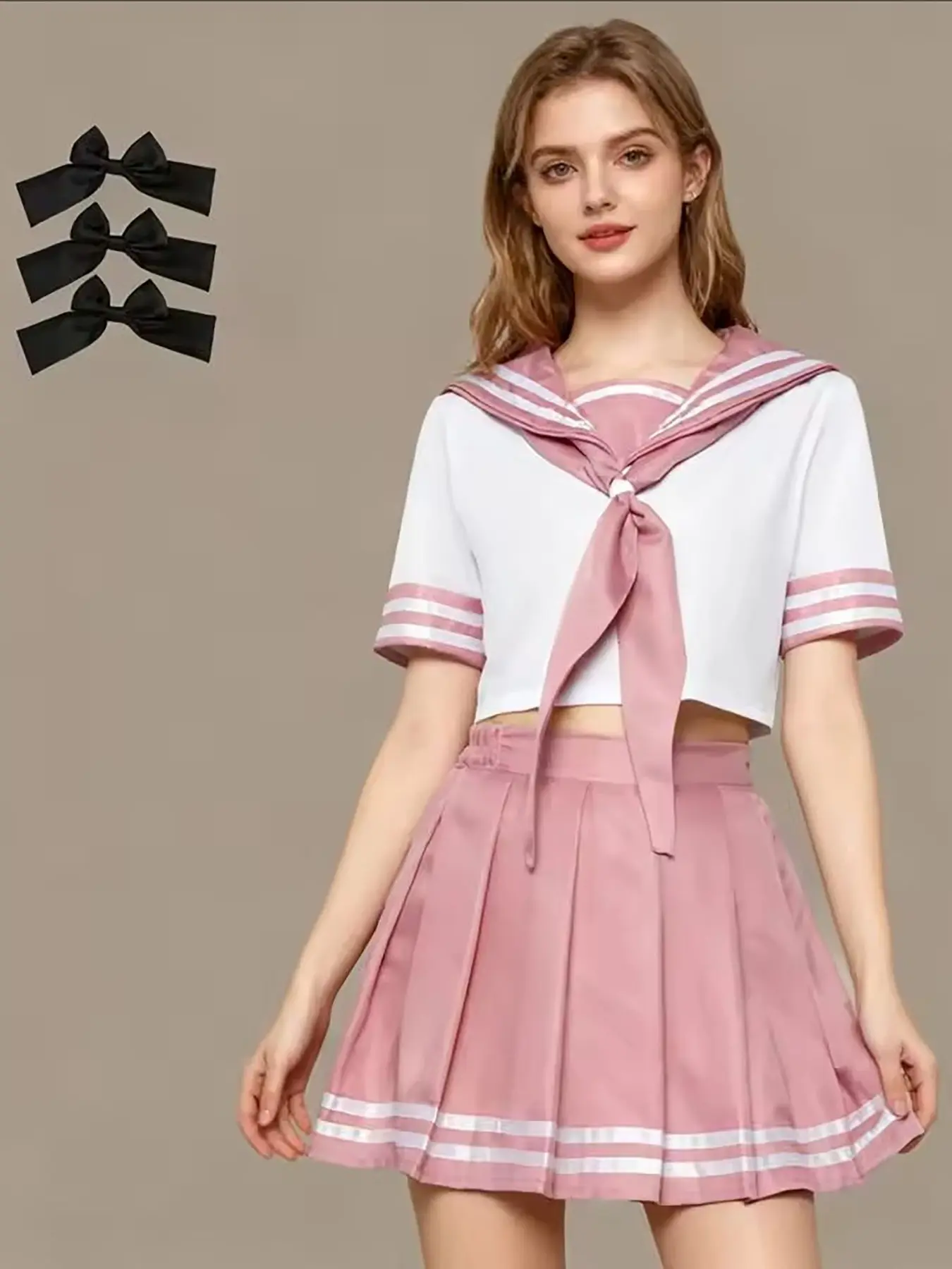 Anime Fate Apocrypha Rider Astolfo Cosplay for Men JK School Uniform Sailor Suit Women Outfit Anime Halloween Party Costume