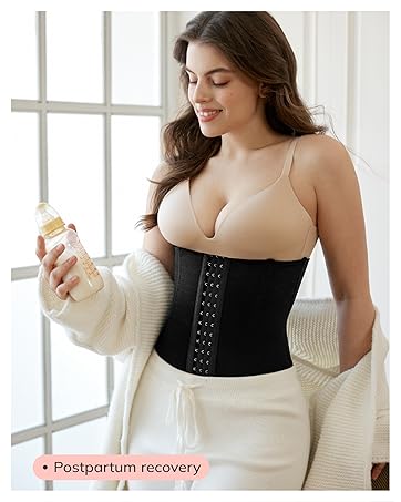Segmented Waist Trainer for Women Corset Shapewear Waist Cincher Tummy Control Faja Body Shaper
