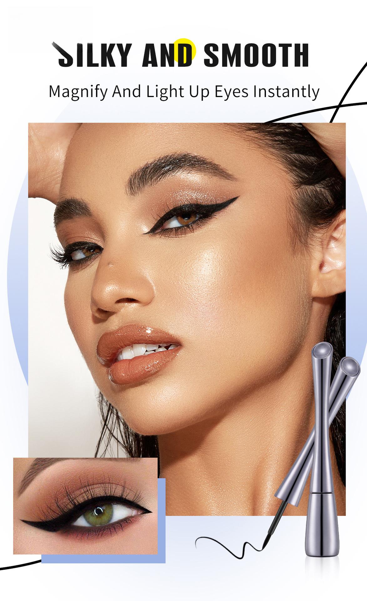 Waterproof, long-lasting, non-smudging, quick-drying, non-fading eyeliner for beginners, in stock