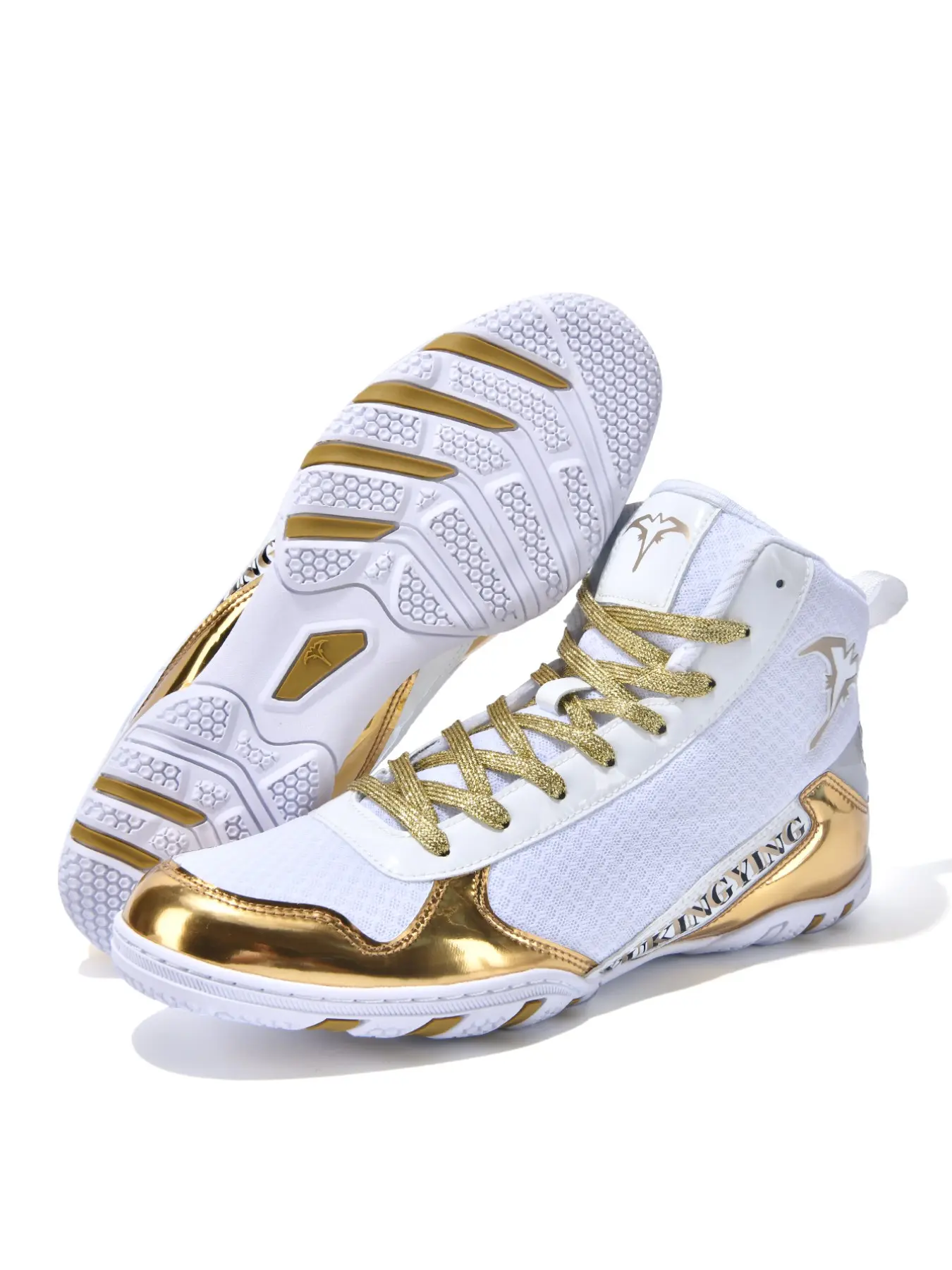 New High-End Men's Training Shoes, Gym Training Shoes, Workout Shoes, Trendy Anti-Slip Durable Boxing Wrestling Shoes, Athletic Trainer Shoes, Suitable for Various Sports Training Scenarios