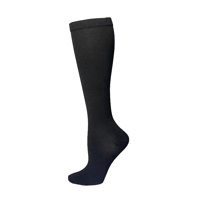 Women's Compression Socks, Calf Socks for All Seasons, Sports Running Slimming Socks, High Elasticity, Breathable, Shaping, Slimming, Outdoor Fitness Socks