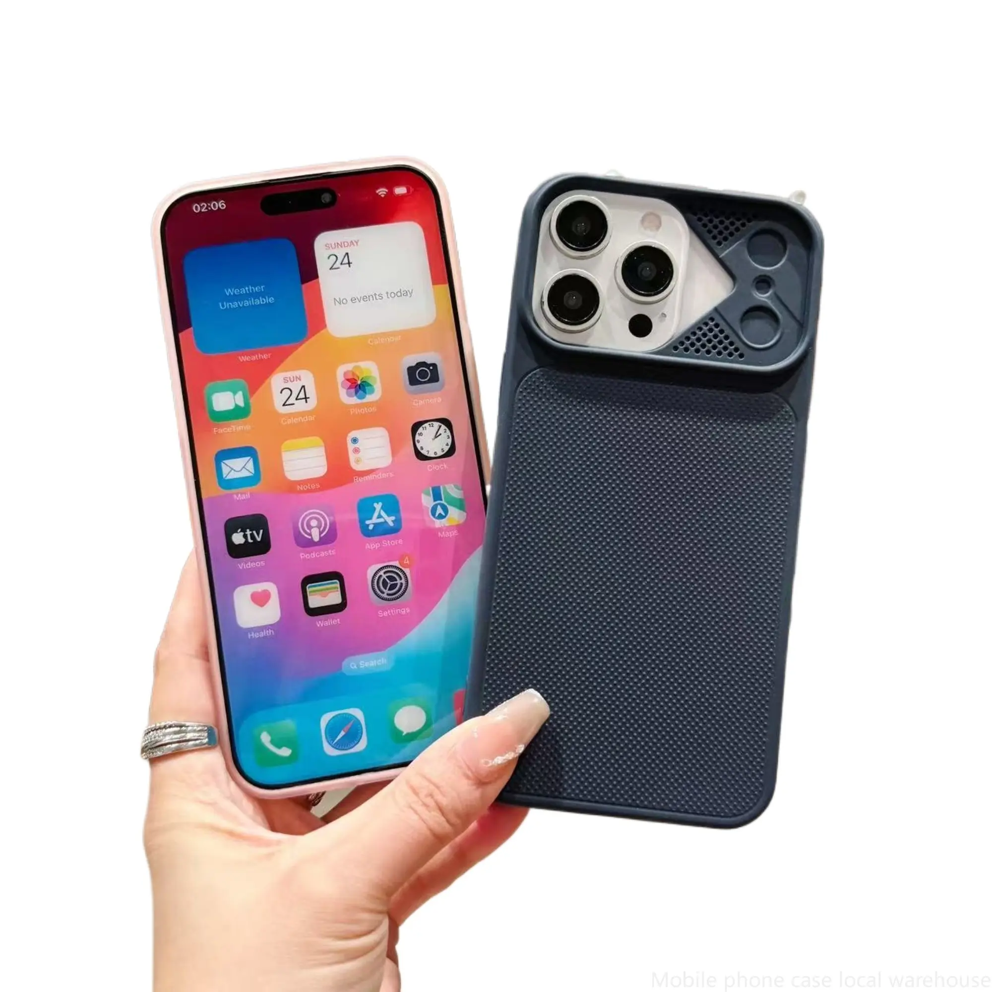 Minimalist ultra-thin semi-transparent phone case with full edge coverage, soft pp material, and large lens cutout. compatible with iphone 17/16/15 pro/pro max