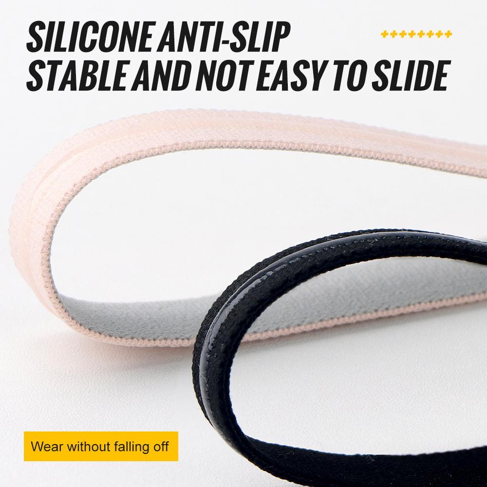 6 Piece Wrels Anti-Slip Sweat-Wicking Sports Headbands, Running Fitness Yoga Pilates Climbing Sweatband, Unisex Breathable Solid Color Elastic Sport Headband