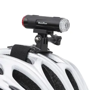Wind & 2 in 1 Bicycle Helmet Light, Cycling 2-In-1 Helmet Light, Intelligent Warning Light Front And Rear Integrated Light, Mountain Folding Bike And Road Bike Front And Rear Lights