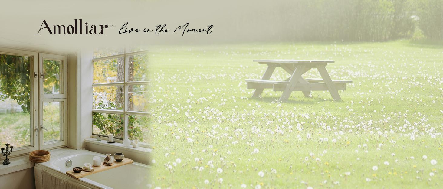 Apothecary Jars Bathroom Vanity Storage Organizer Set -Countertop Canister Plastic Acrylic Jar - Farmhouse Decor Qtip Holder for Cotton Swabs,Makeup Sponges,Flossers,Paper Clips -Black(2)