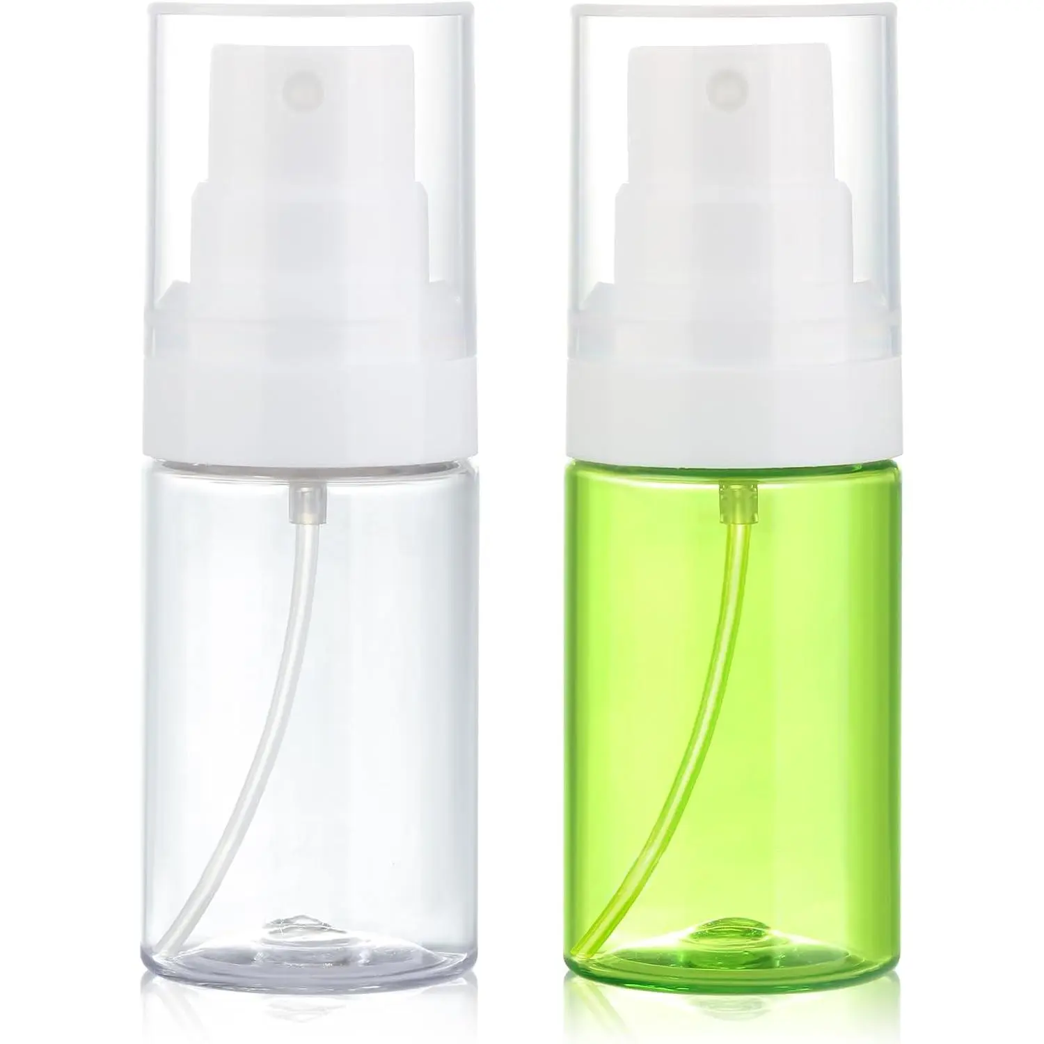 Small  Bottles Travel Size 2 Pack 1.35oz Mini Plastic Sprayer | Fine Mist Water  Bottle Leak Proof 40ml Empty Travel Bottle Refillable for  Toner, Hair,, , Cleaning