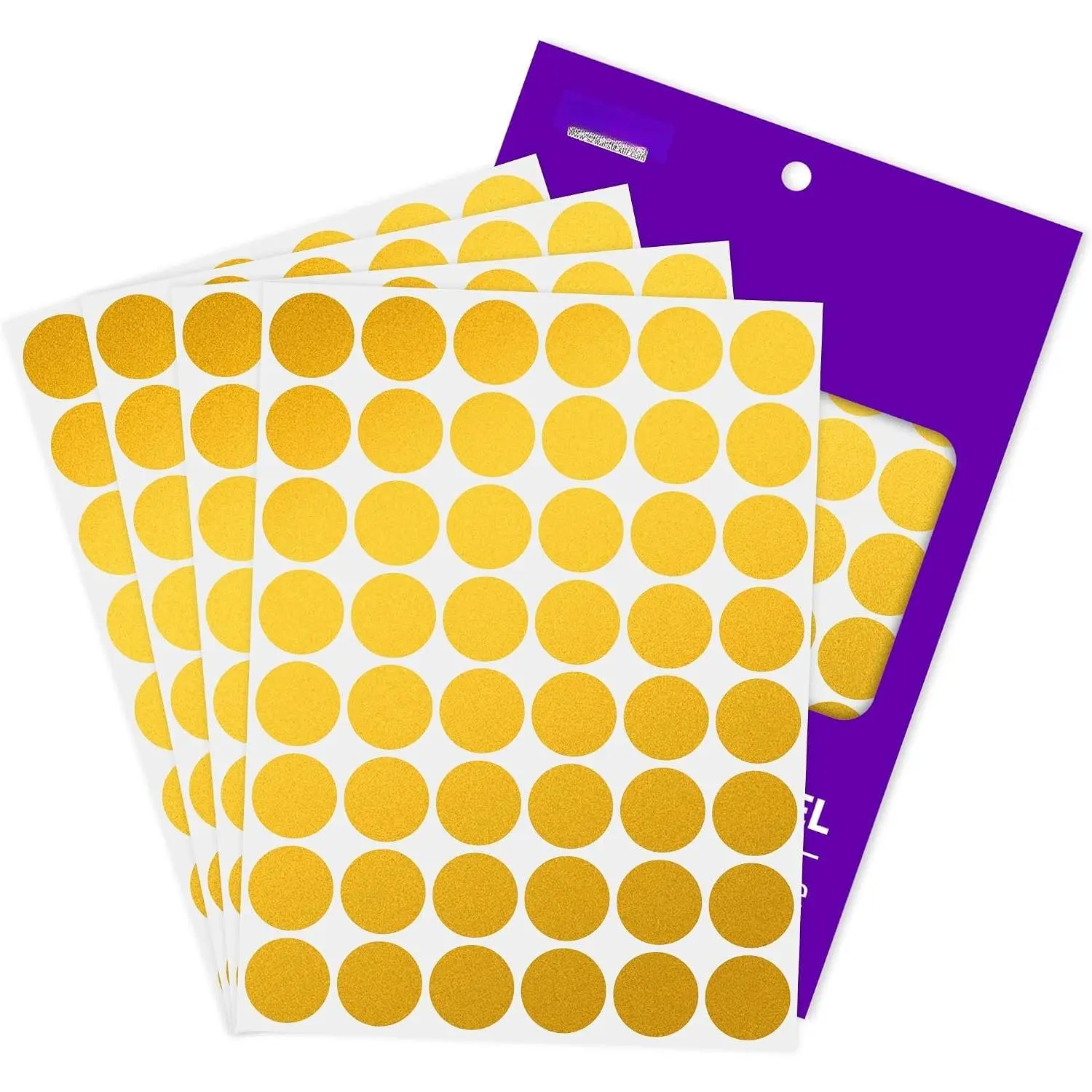 1 inch Round  Dot Sticker,720PCS Permanent Adhesive Color Code Circle Sticker Labels for Office Classroom Garage