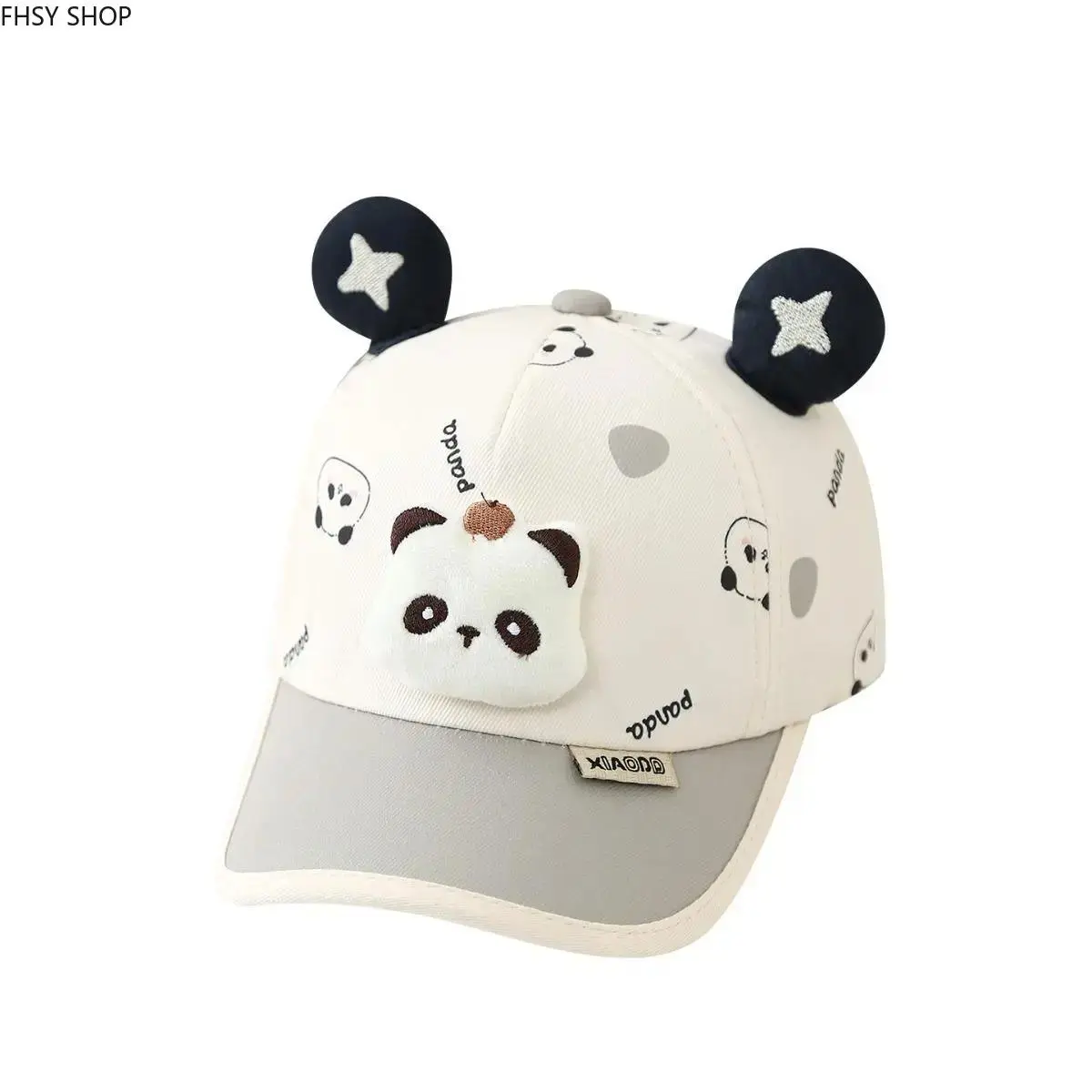 Kids Cartoon Adjustable Baseball Cap, Cute Peaked Sun Hat for Boys Girls with Breathable Cotton, All-Season Outdoor Cap for Spring Autumn Travel, Great Gift for 2-8 Years