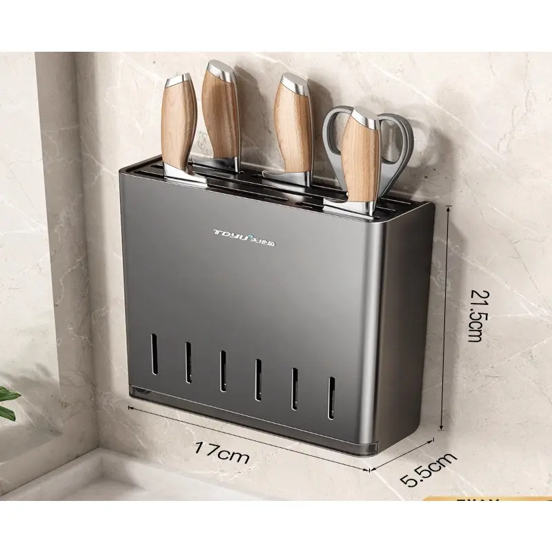 Knife rack storage rack kitchen home use multifunctional kitchen knife rack chopstick holder knife rack integrated knife storage rack