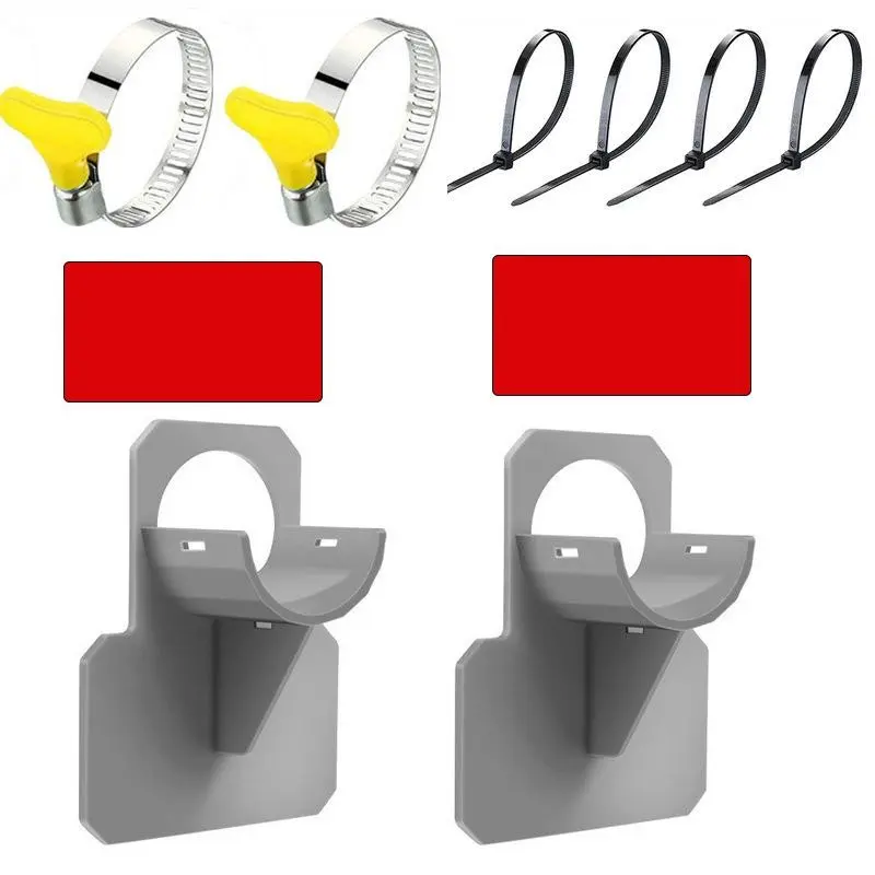 Swimming Pool Pipe Holder, 2pcs Pool Hose Support Bracket, Above Ground Pool Accessory, Prevents Pipes Sagging, Easy Installation