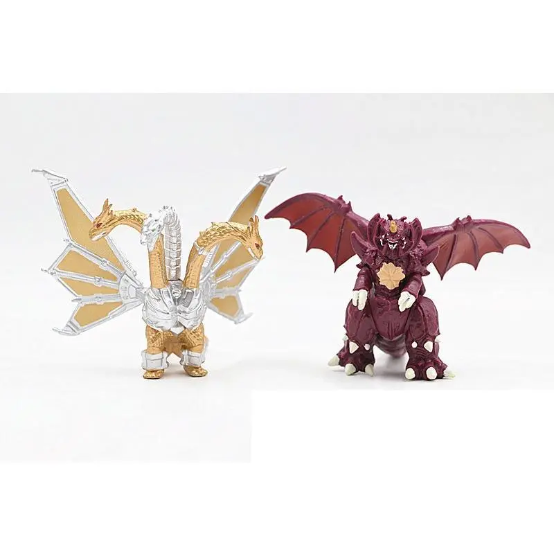 10pcs/set Godzilla 3rd And 4th Generations PVC Action Figure Collectible Model Toy 10cm
