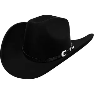 Vintage Western Cowboy Hat  Men Outback Cowgirl Hat M/L