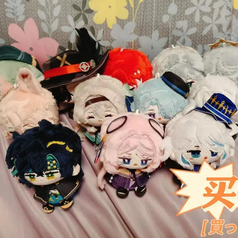 Genshin Impact Soft PP Cotton Plush Toys & Anime Character Pendants (10-12cm, 1-3cm Error) - Kinich Mavuika, Kachina, Citlali, Mualani, Al Haitham, Neuvillette, Wriothesley, Focalors, Tighnari, Lyney, Ganyu, Kaveh, Zhongli - Kids Hobby Enthusiast Toy Gift