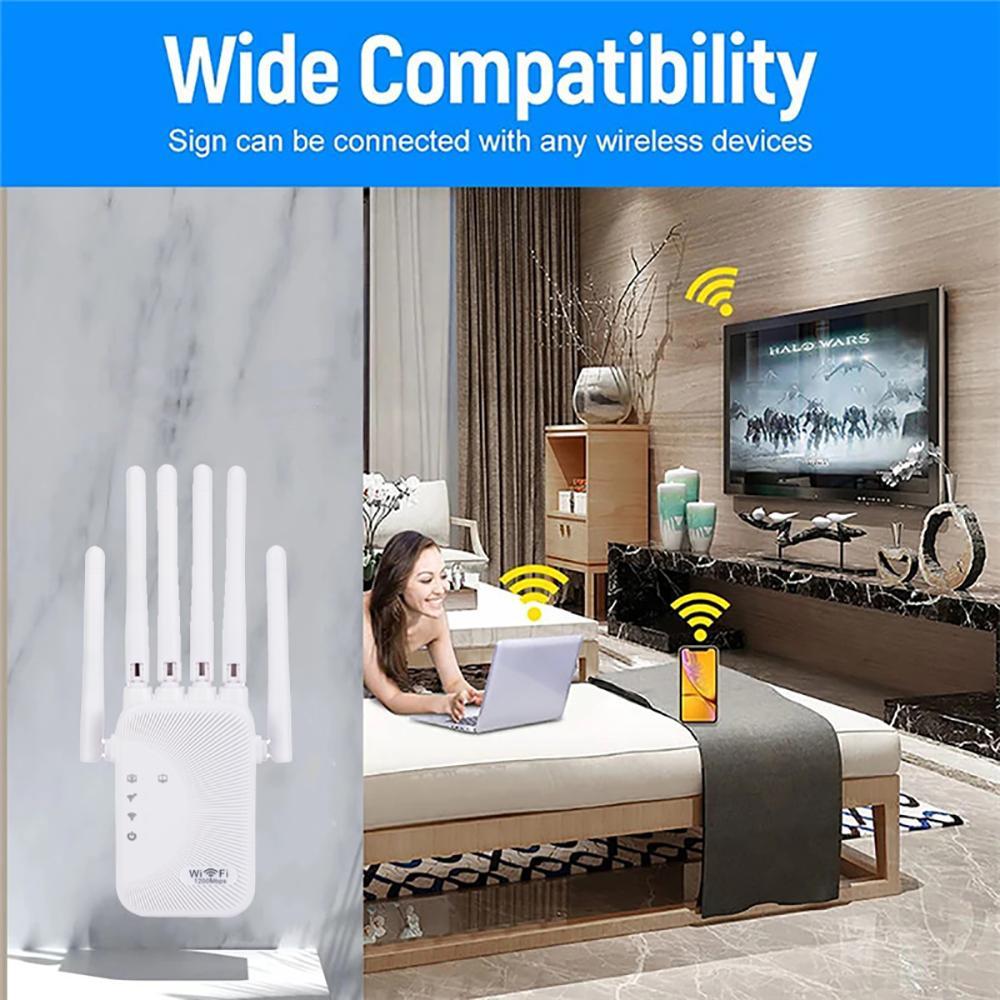 Wifi Repeater Amplifier Network Expander Range Extender WiFi Signal Booster Wireless Wi-Fi Router