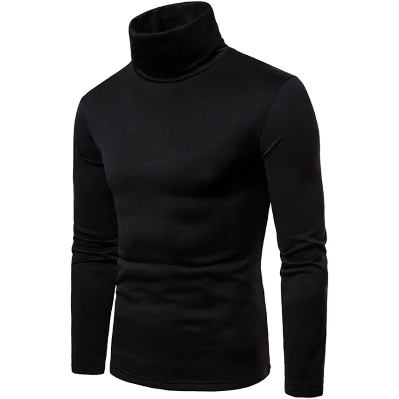 HUNGSON Mens Slim Fit Knitted Pullover Casual Turtleneck Sweater Premium anti-shrink knit turtleneck. Soft, warm & stretchy-perfect for casual, work or outdoor wear in fall/winter.,sohochic