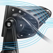 Nilight 22 Inch 480W Triple Row Spot Flood LED Light Bar | 2Pcs 4 Inch 60W LED Pods | 12FT Wire 3Pin Switch 3 Leads