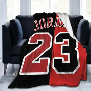 Basketball Player 23 Graphic Blanket Throw, Baby blankets and adult blankets, Soft Lightweight Flannel Blanket, Ultra Warm Cozy Plush for Bedroom Sofa Couch, All Season Bedding, Gift for Sports Fans, Game Day Home Decor, Birthday Thanksgiving Christmas Ho