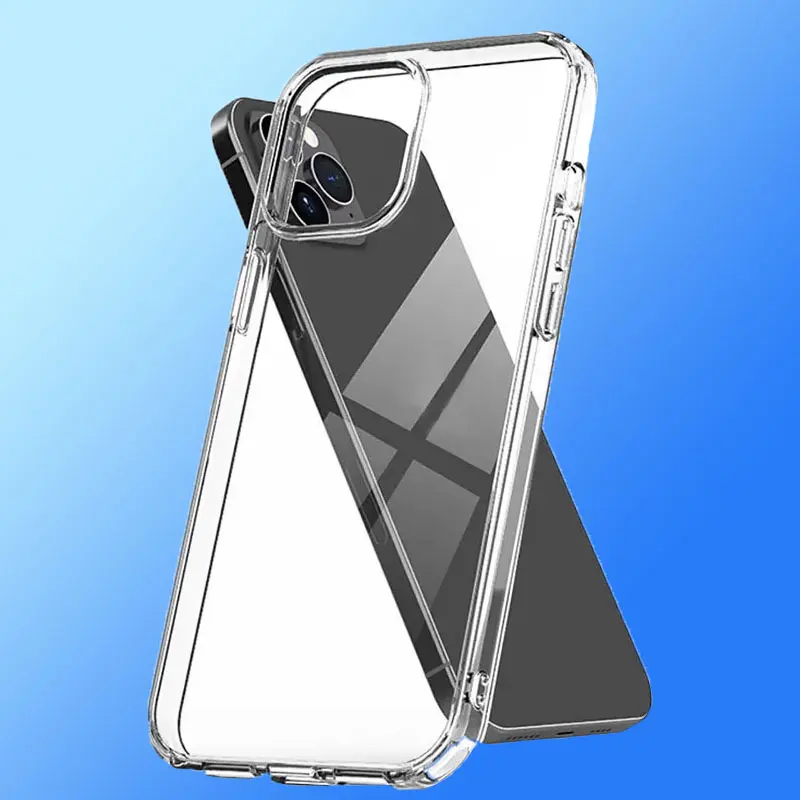 Ultra Thin Clear Silicone Case For iPhone 15 14 13 12 11 Pro Xs Max Mini XR X 7 8 6s Plus 6 SE 2020 2022 2016 5 5S Back Cover