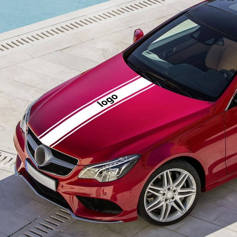 Car Hood Sticker for Sports Look, Custom Waterproof Protection Film for Off-Road Modifications, Unique Cosmetic Accessories for Vehicles