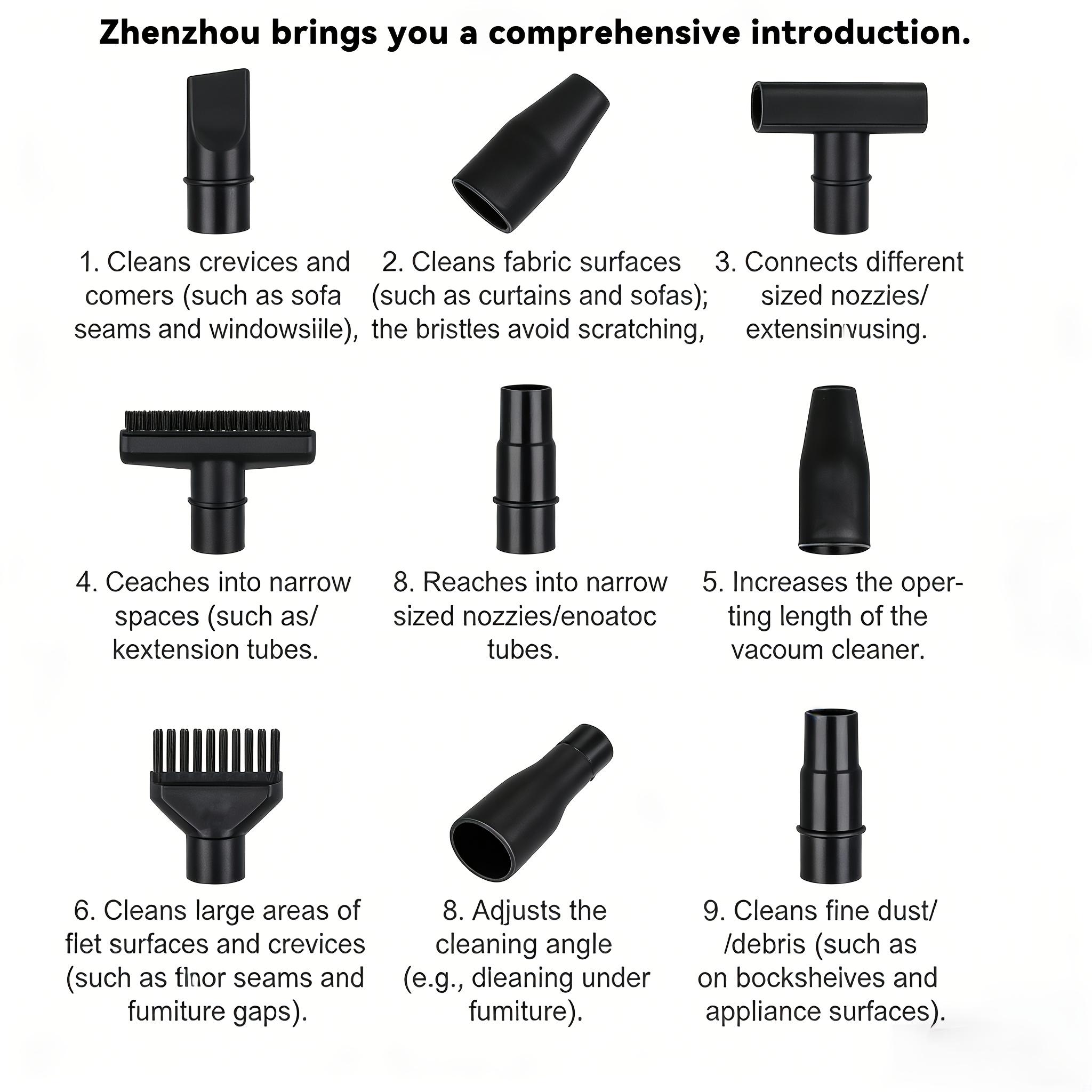 500W Corded Stick Vacuum Cleaner Gift 9 Accessories, 15KPa Powerful Suction 2-in-1 Lightweight Handheld Vacuum with HEPA Filter, Quiet Portable Dust Buster for Hard Floor, Carpet, Pet Hair, Sofa & Dorm, Blue