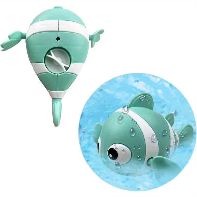 3-Pack Wind-Up Swimming Fish Bath Toys – Self-Propelling, No Batteries, Fun for Baby Bath & Pool Play