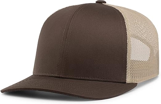 Good osierds Blank Trucker Hat for Men Women, Summer Breathable Mesh Snapback Baseball Cap, Solid Color Flat Brim Hip Hop Streetwear Sun Hat for Outdoor Beach Vacation Travel