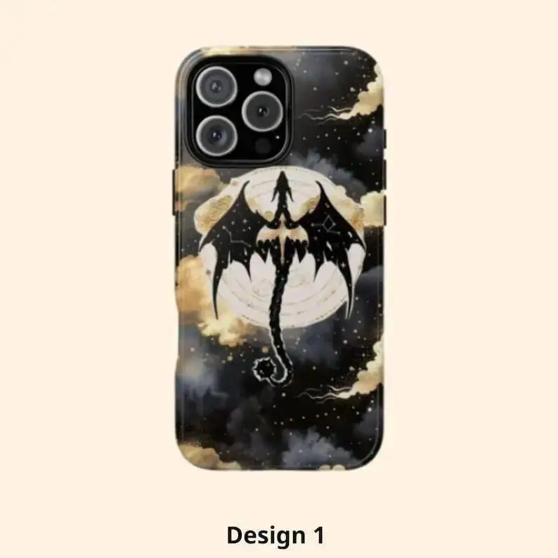F-Fourth Wing Dragon Rider Phone Case – Fantasy Bookish Gift Cover Suitable for iPhone 17 Air 16 15 14 13 12 11 Pro Max Plus