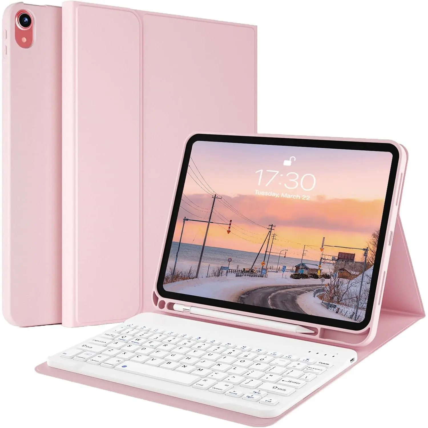 Keyboard Case for iPad (A16) 11'' 2025, 10th Generation 10.9'' 2022