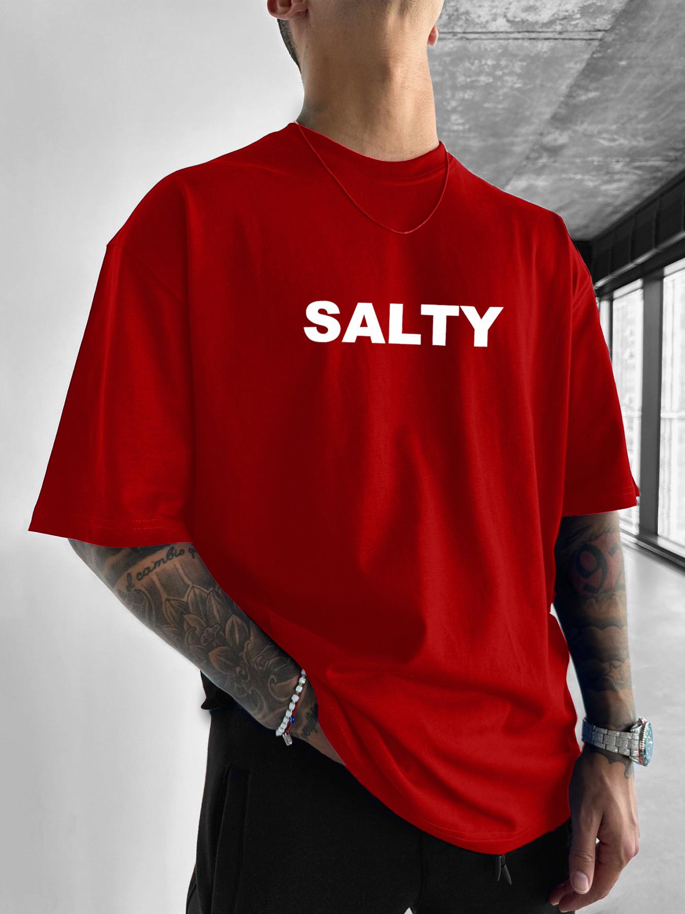 Men's Graphic Print Round Neck Tee, Casual Graphic Design Loose Casual Comfy Short Sleeve T-shirt for Summer, Men's Top for Daily Wear