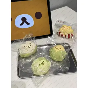 Daikon Radish Taba Squishy Daikon in Oden Fidget Toys Melonkuma ASMR Sensory Anti Stress Relief Novelty Toys for Adults Gifts