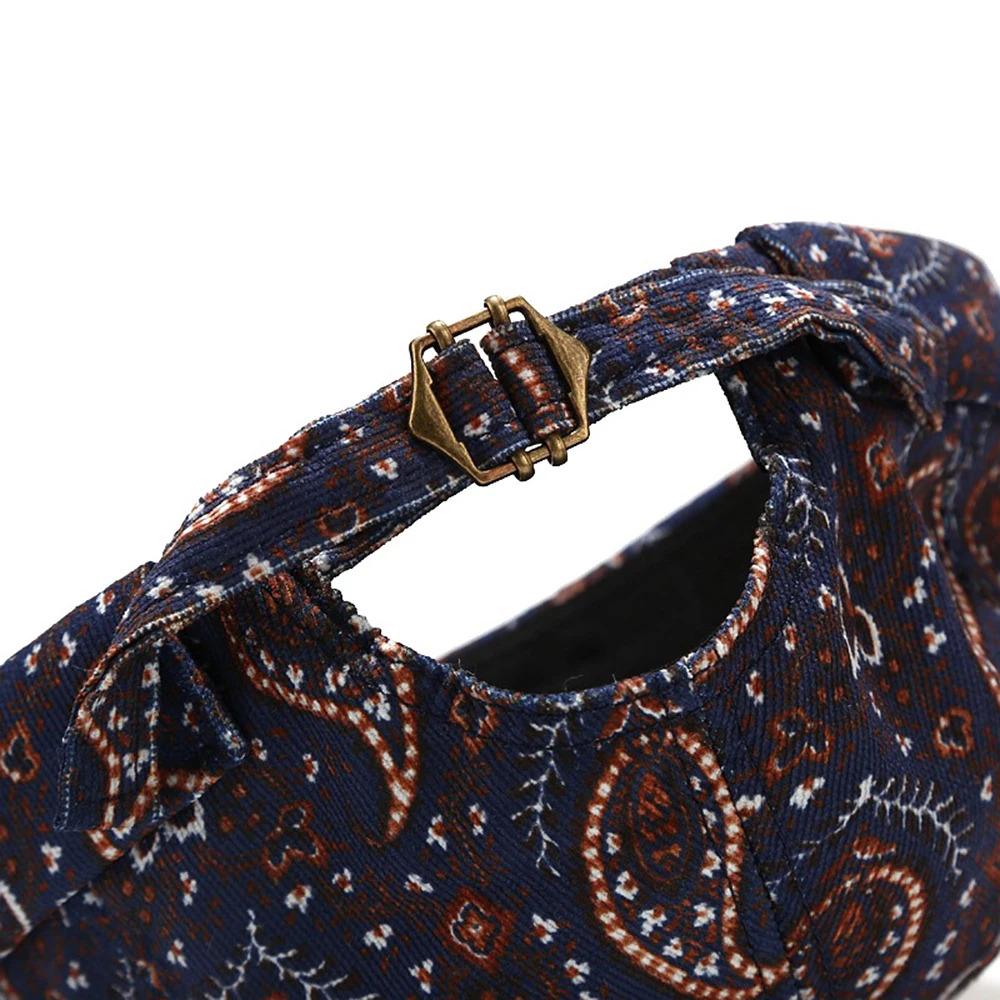 Vintage Brimless Hat Breathable Bohemian Style Beanie Caps Cotton Unisex Adjustable Docker Cap Men Women Adjustable Hip Hop Hats