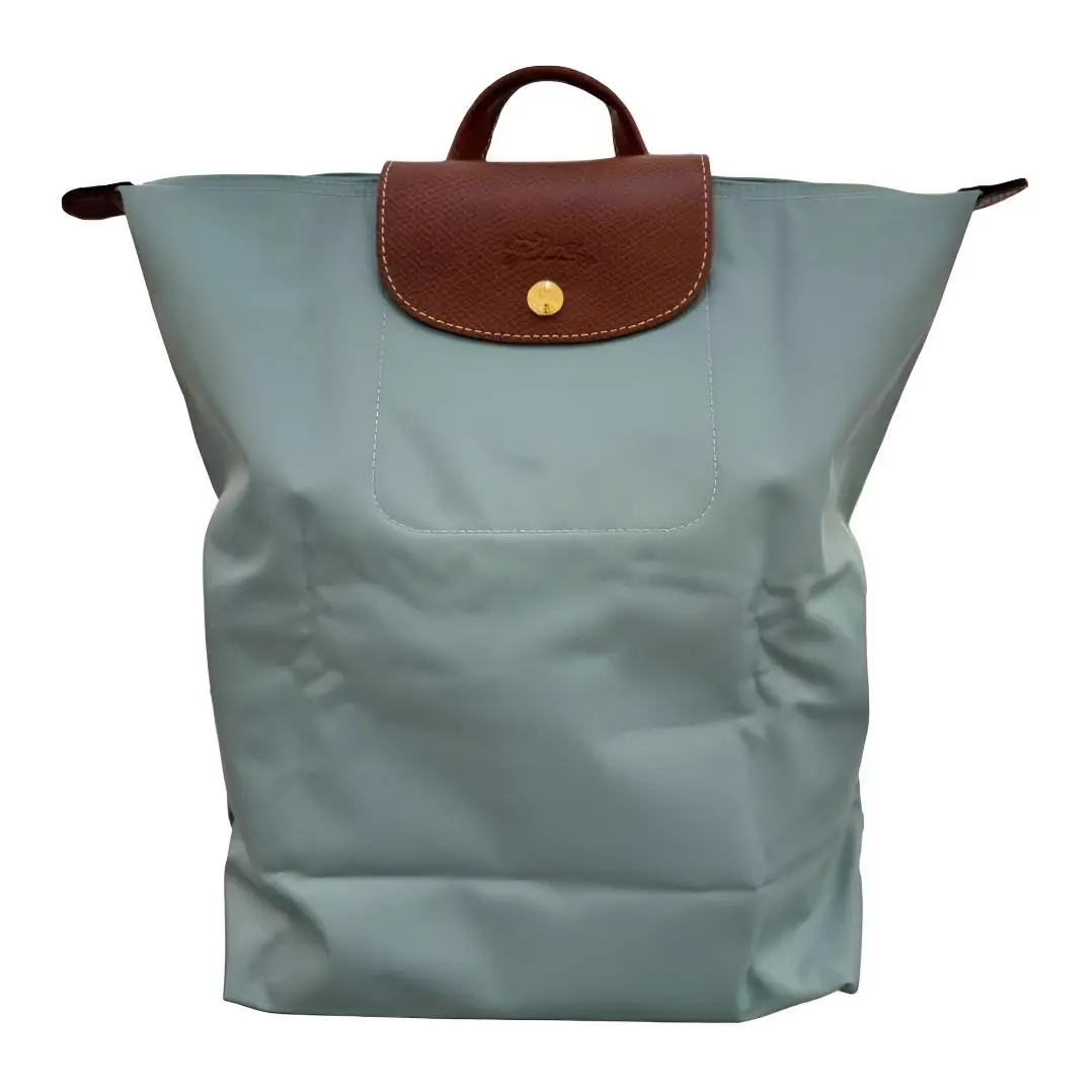 Longchamp Le Pliage Original Canvas Backpack Women’s Regular Size Celadon