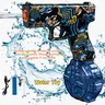 LED Light Up Electric Water Blaster for Pool & Backyard Party, Cool Light Automatic Water Toy for Kids & Adults, Summer Outdoor Water Play Gift, Water Playset, Rechargeable Water Spray, LED Watergun