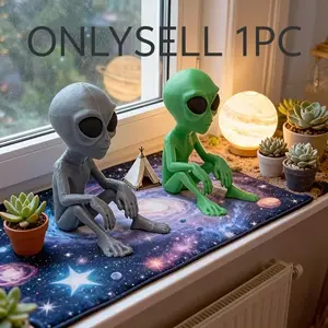 Alien 3D Ornament, Decorative Ornaments, Decorative Figurine, Funny Novelty Item, Home Office Decoration, Ideal Graduation Gift, Unique Desk Accessory, Home Decor Statue