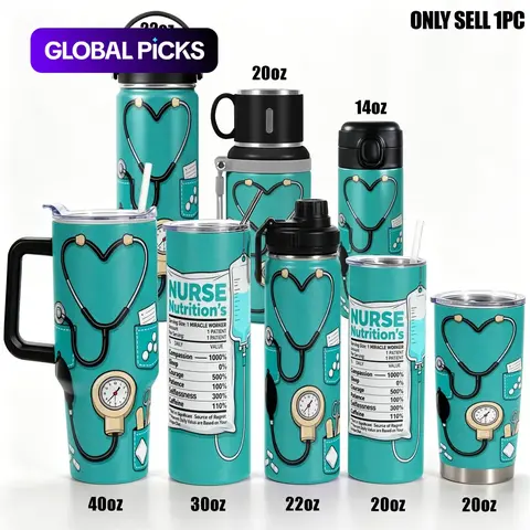 【Black Friday】Stainless Steel Vacuum-Insulated Travel Tumbler, 30 oz/40 oz Double-Wall Leakproof Cup for Gym, Hiking, and Daily Use, Ideal Birthday Gift #GLOBAL PICKS