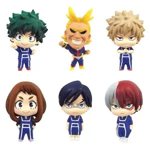 5m 6pcs/set My Hero Academia Midoriya Izuku Bakugou Katsuki Todoroki Shoto OCHACO URARAKA action figure toys Christmas gift