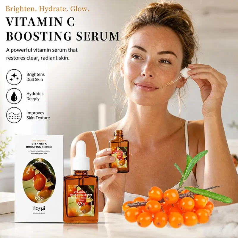 Vitamin C Essence Liquid, Gentle Hydrating Face Cream, Locks in Moisture, Brightens Uneven Skin Tone, Long-Lasting Hydration, Suitable for All Skin Types
