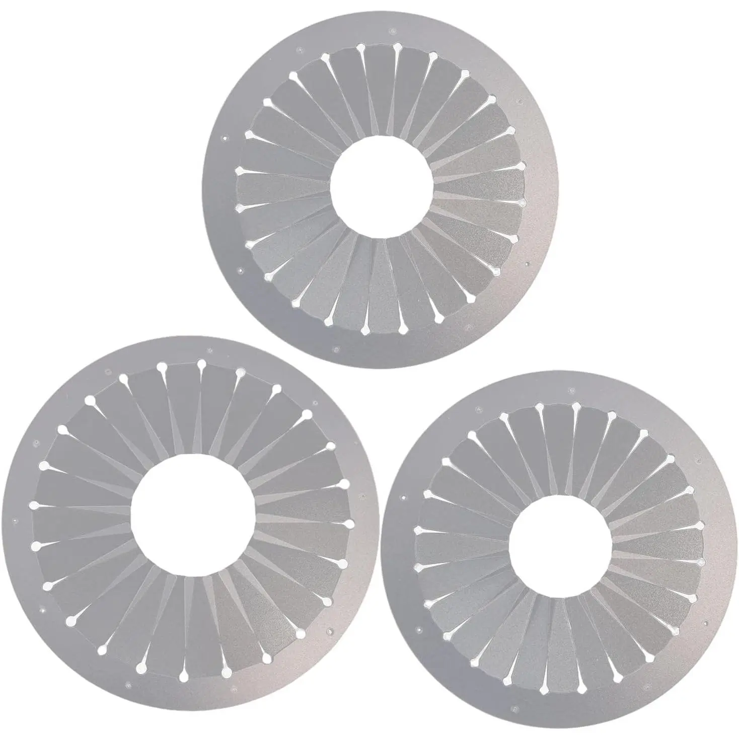 3 count Ribbon Rosette Maker Set, DIY Ornament Ribbon Flower and Badge Button Making Tool, for Rosette Brooch Awards, Crafts, Sewing Projects | DIY Ribbon Rosette Maker Set
