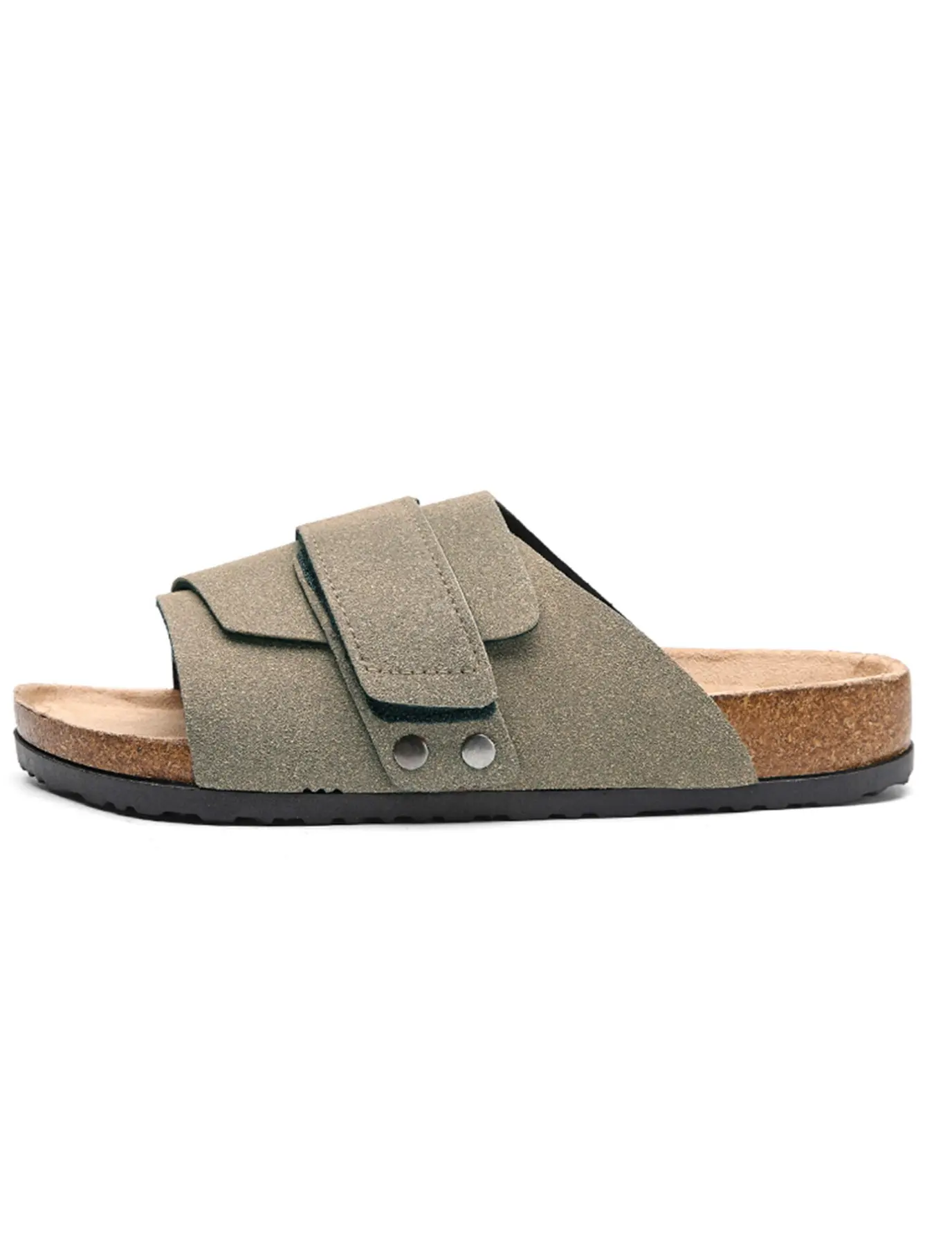 Valentine's Day Luxury Gift, Unisex Comfort Fashion Shoes, Leather Slipper, Home Slippers, One-Button Design, Home and Outdoor Wear, Ideal Casual Footwear, Comfy Footwear