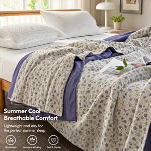 HIT NEW ARRIVAL! Cooling Blanket – Super Soft, Breathable & In Stock. Ships Same Day. lightweight summer