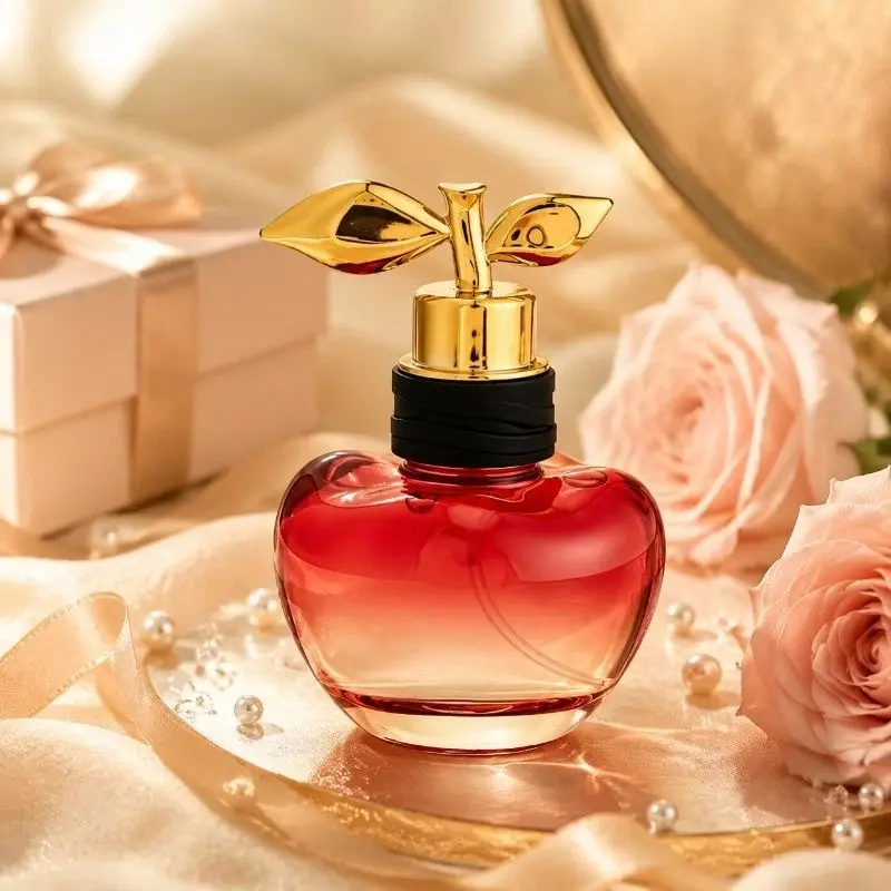 Moon Goddess Flower Apple Perfume, Fresh Floral Fruit Scent, Long-Lasting Fragrance, Women's Light Perfume, Ideal for Dates and Gifts